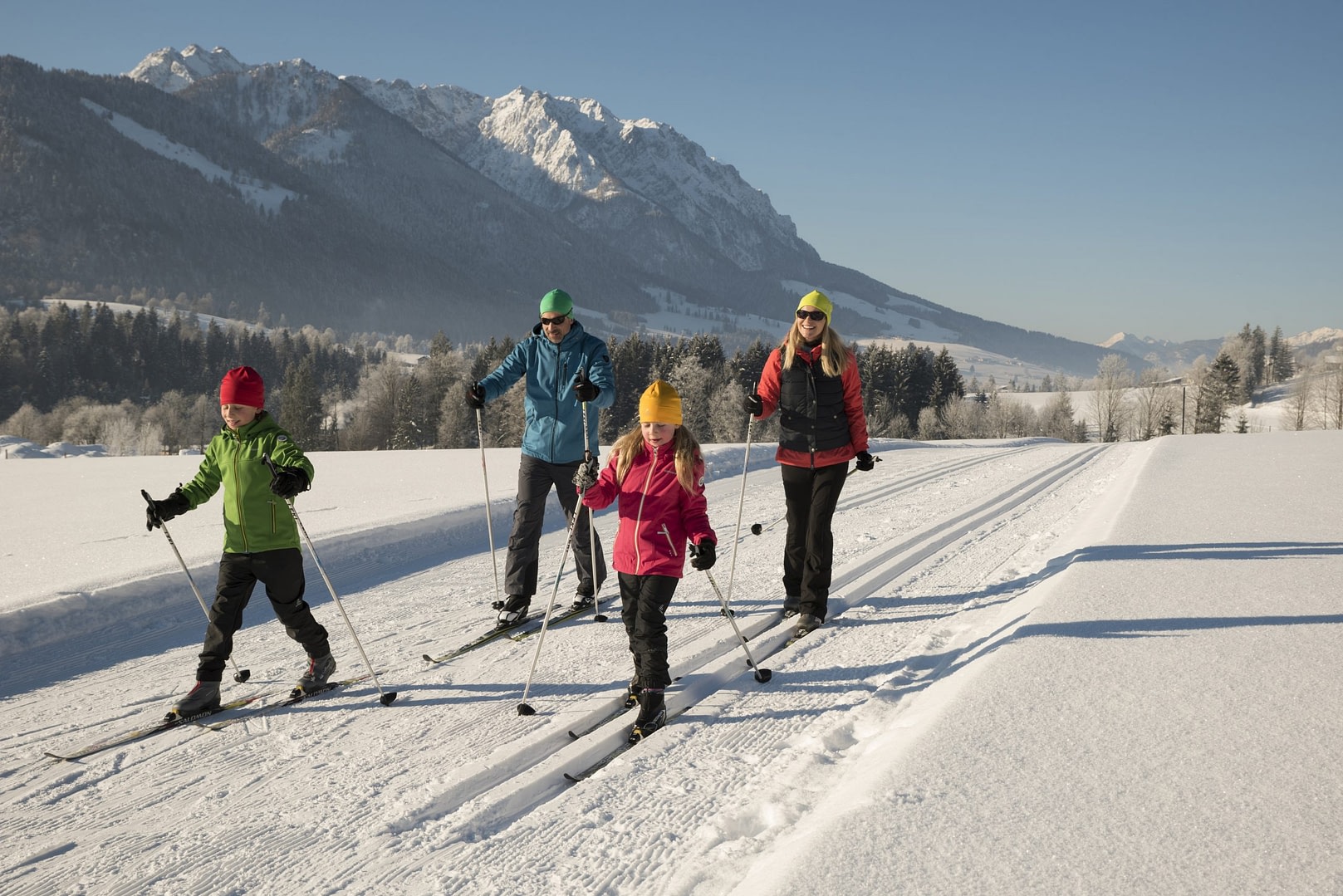 Umgebung & Lage kaiserwinkl urlaub aktivitaeten langlaufen winter walchsee