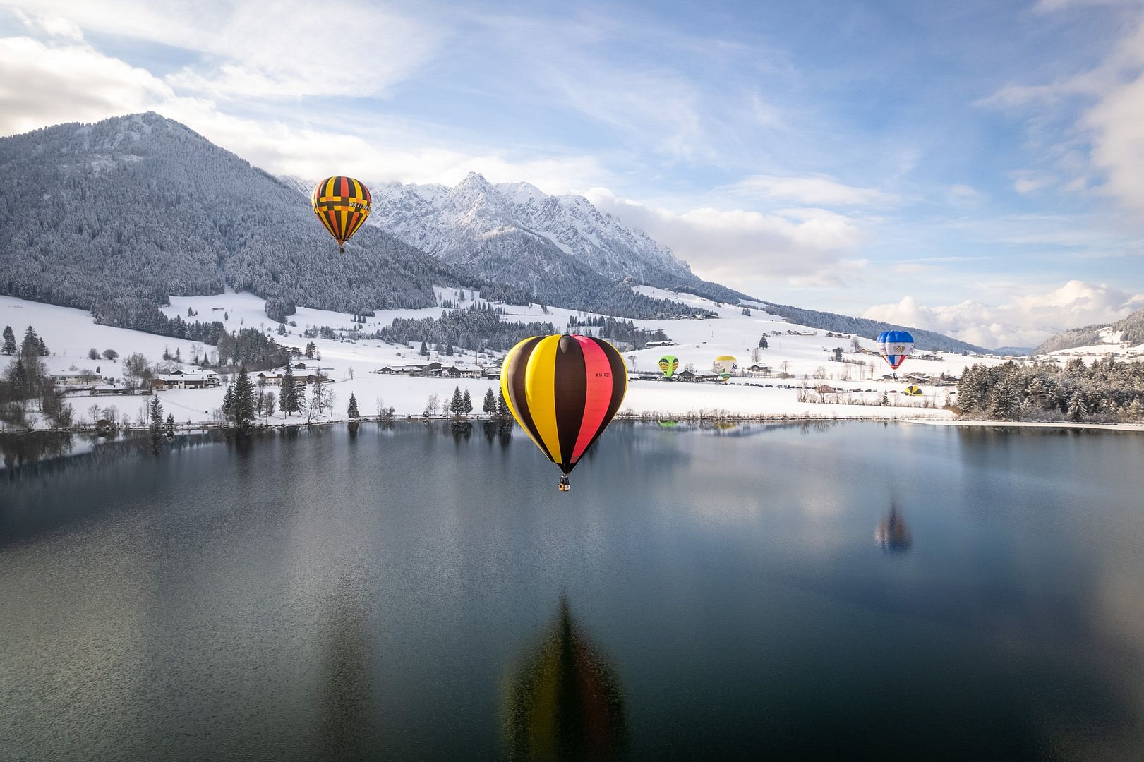 Umgebung & Lage kaiserwinkl urlaub winter veranstaltungen ballonwoche ballon alpin ballooning 1