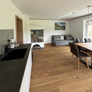 Startseite Apartment Pyramidenspitze gut ausgestattete Küche